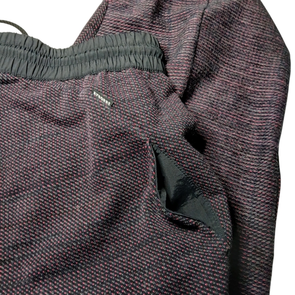 Men's Black and Brown Joggers - Picture 7 of 8